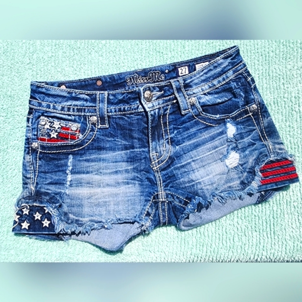 Miss Me Denim Shorts
